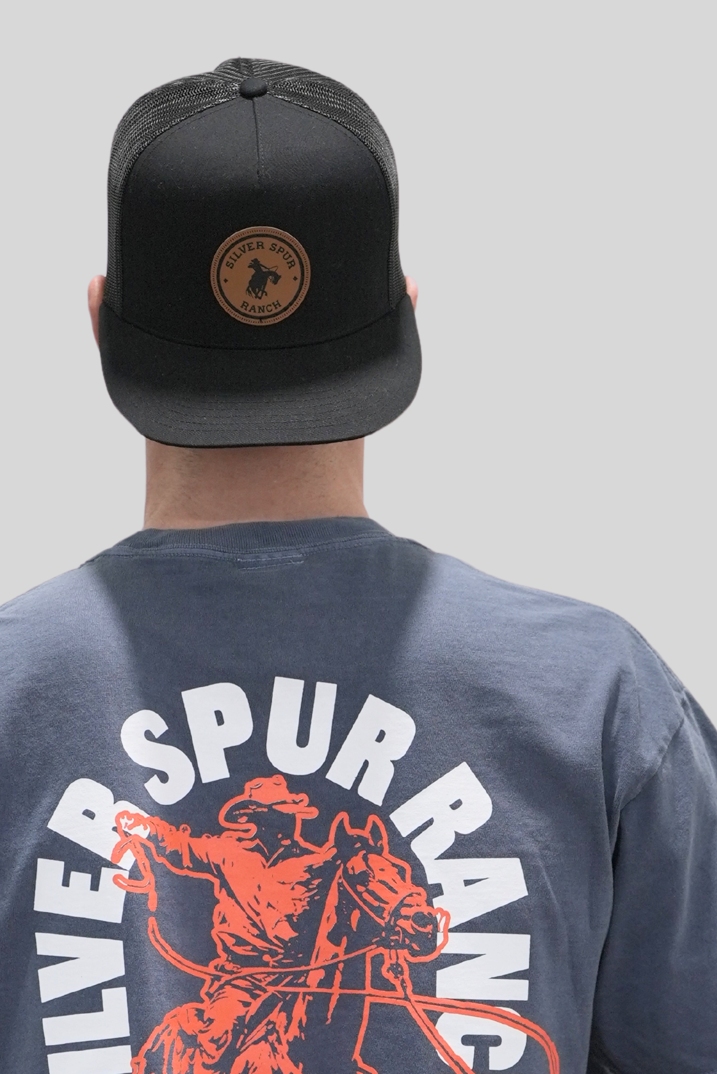 SSR LEATHER PATCH HAT - BLACK (8 Entries)